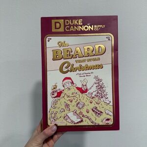 Duke Cannon The Beard That Stole Christmas Box Set: Beard Wash & Oil